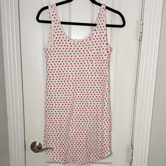 Roller Rabbit Alba Sleep Jersey in Pink Heart - Picture 2 of 5